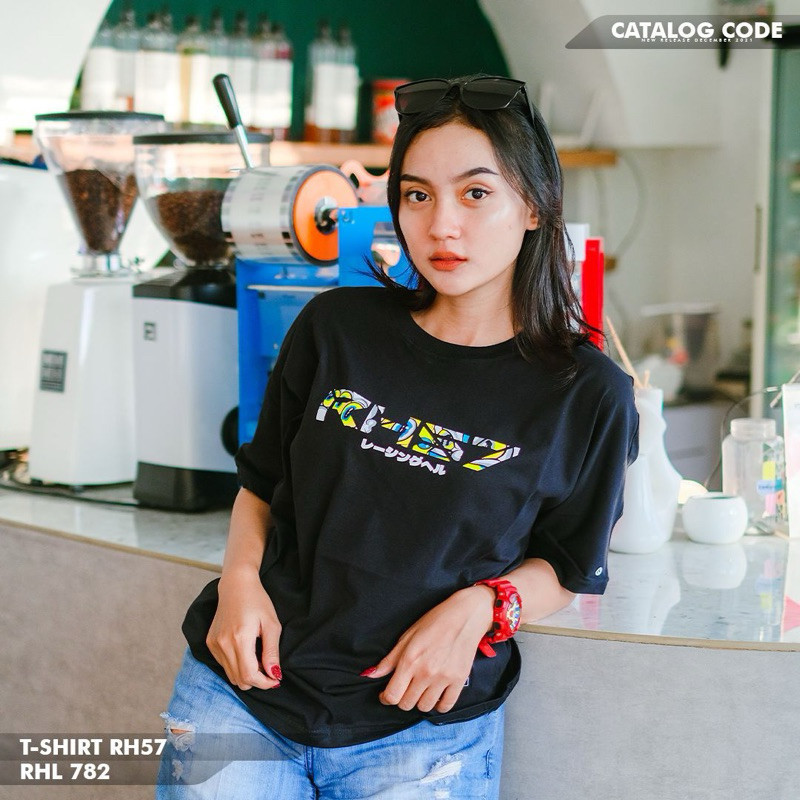 RH57 TSHIRT RHL 782 KAOS PRIA WANITA