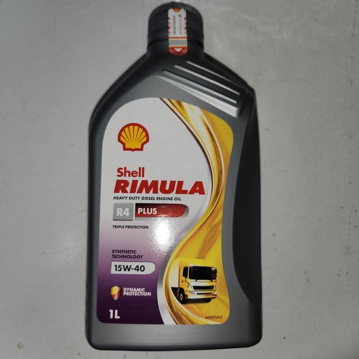 Oli Mobil Diesel Genset Diesel Shell Rimula R4 Plus (1 Liter)