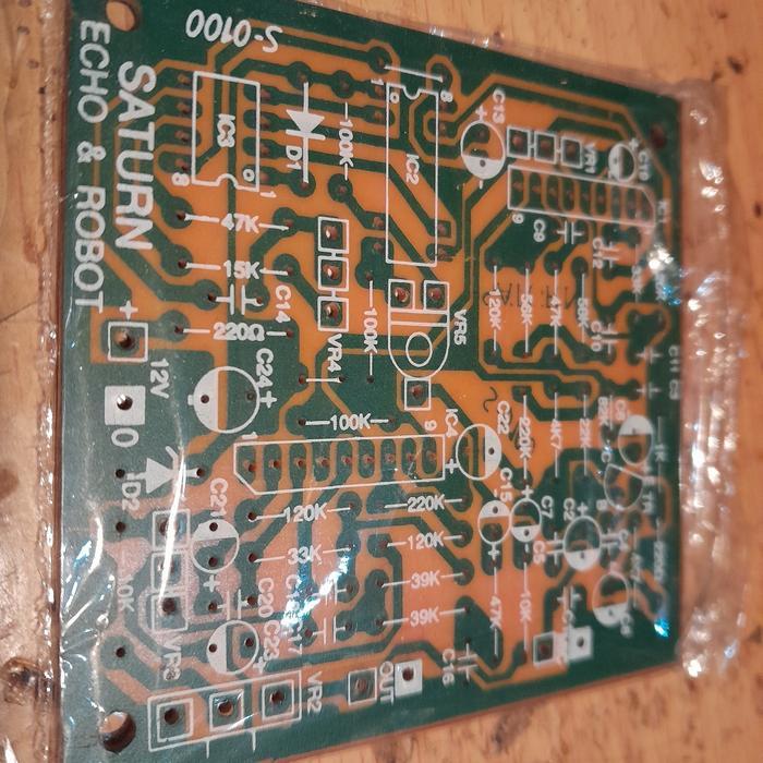 PCB ECHO Robot Saturn MN3005 / MN3008 Repeater (Pembangkit Gema) jadul BEST