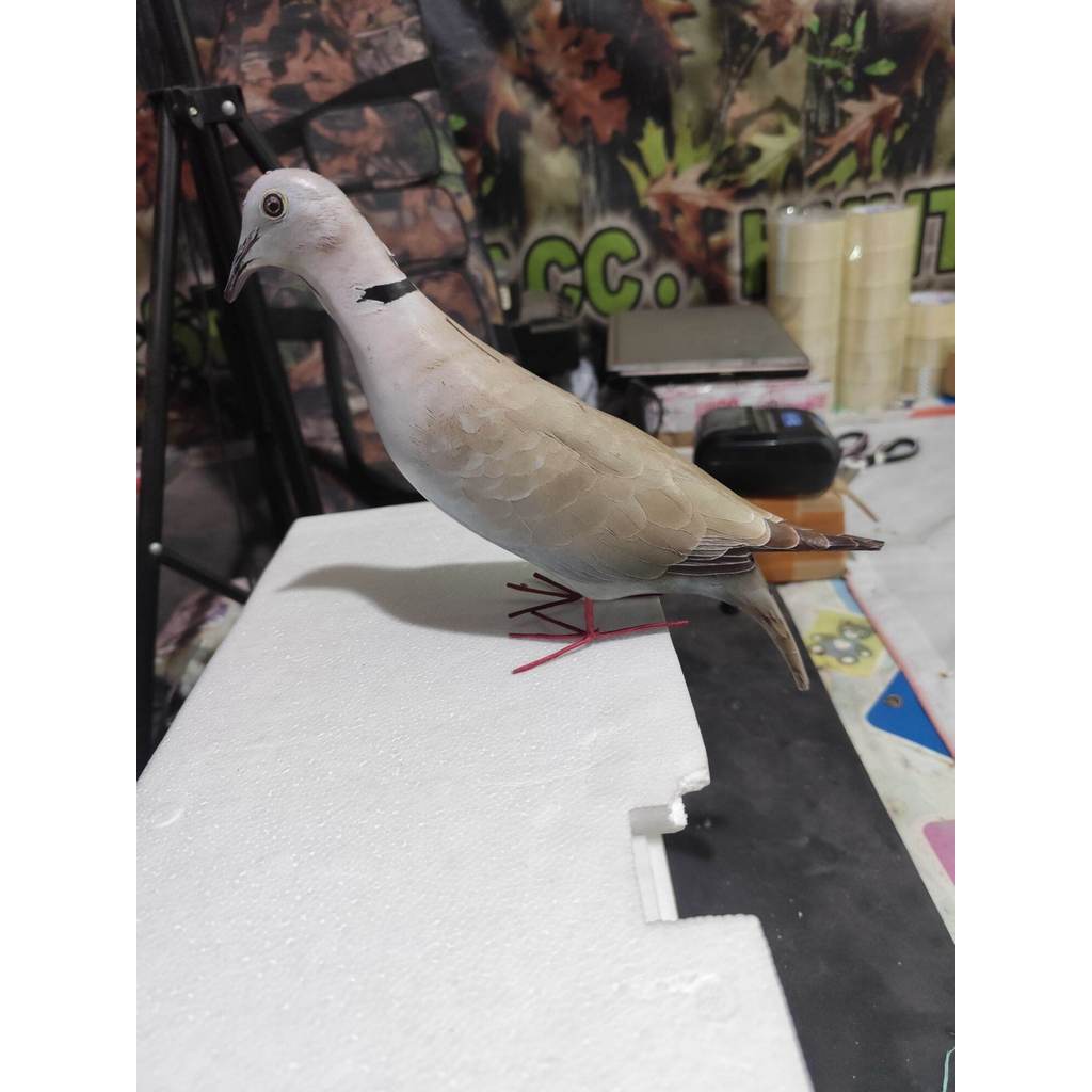 patung burung puter pelung/ jontrot boneka manuk deruk pelung / dederuk