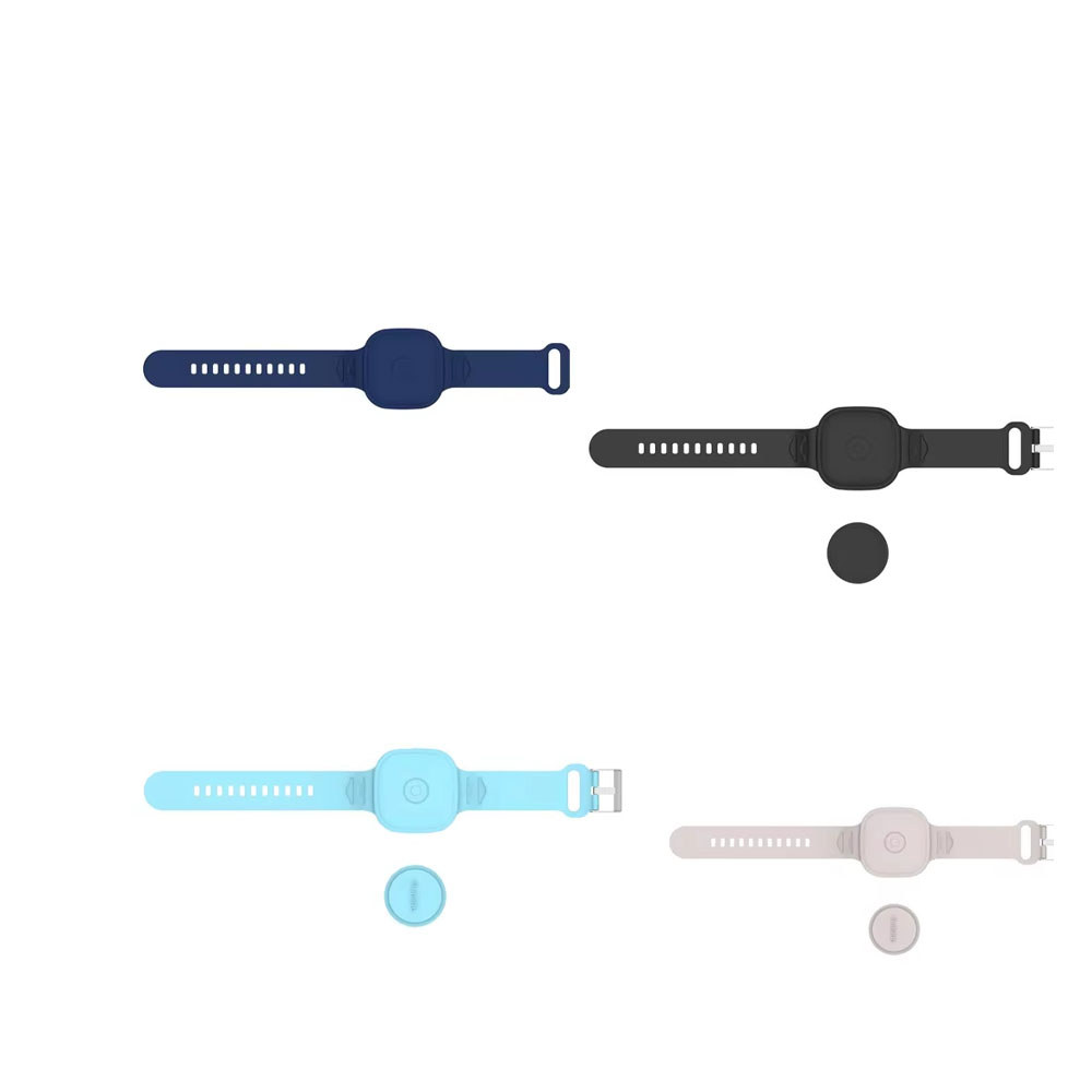 for Tile by Life360 Mate 2024 Silicone Case Strap Version Protective Cover Black Pink Blue