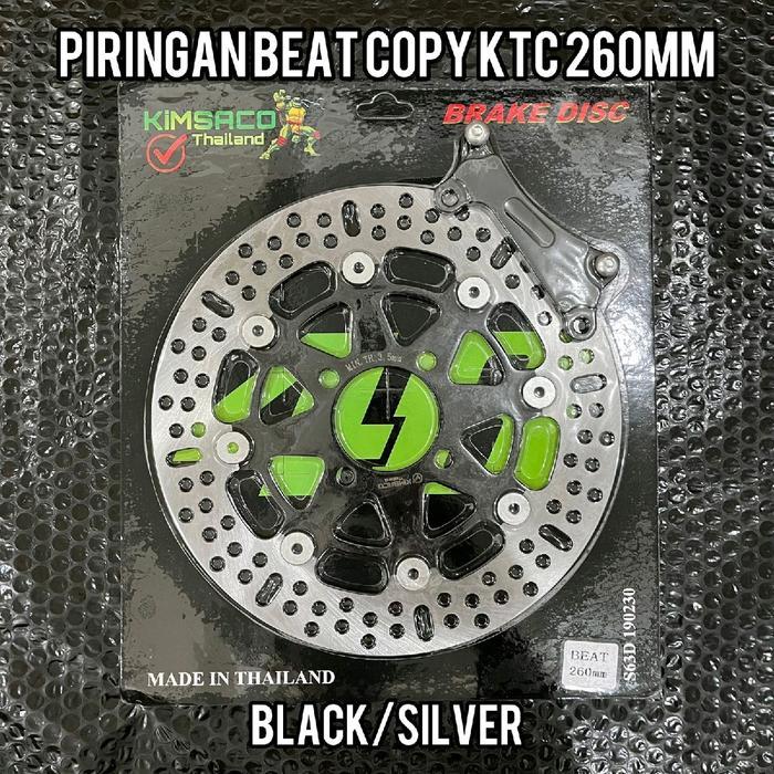 Piringan Disc Cakram Depan Bulat Model TDR/KTC 260mm Beat Esp pop Fi CBS Beat street Beat Deluxe Dil