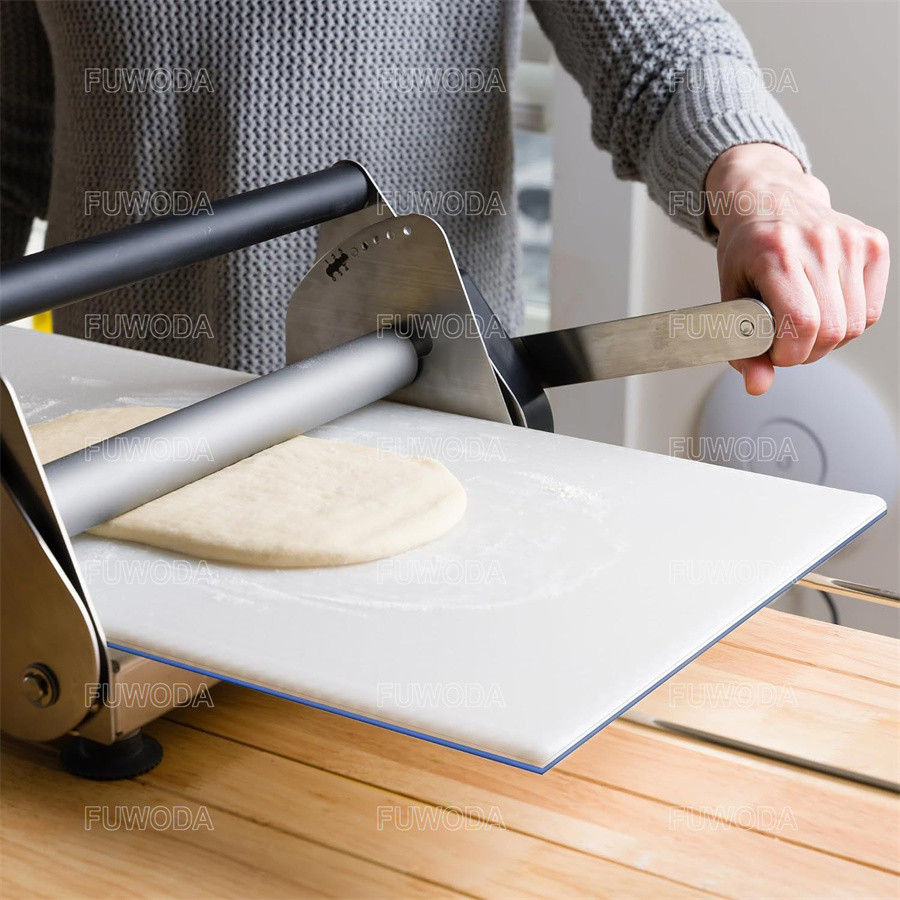 Mini Folng Portable Table Top Manual Pizza Dough Sheeter Roller Machine Croissant Bread Dough Sheete