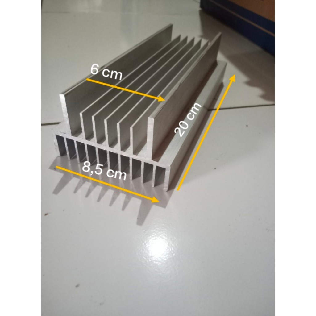 Heatsink HS pendingin 2U 20cm tebal 4mm