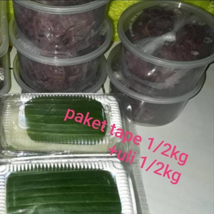 Paket tape ketan hitam 450gr+ULI 500gr