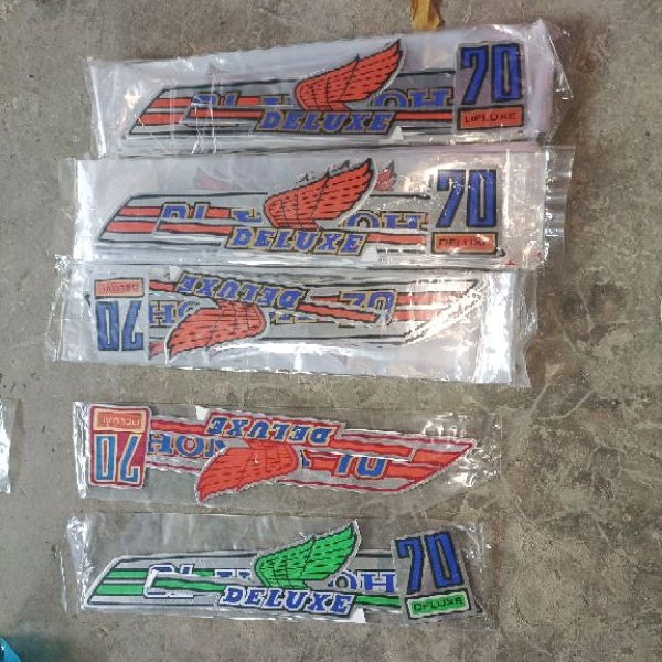 COD stiker c70 striping c70 striping honda c70 variasi racing
