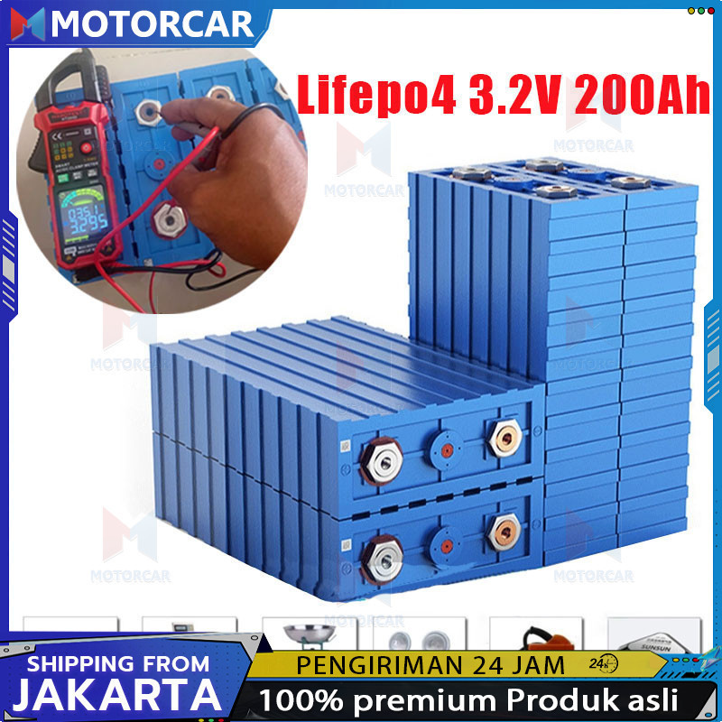 Barang baru Baterai Lifepo4[ CATL 200AH Baterai]Baterai Surya Kekuatan Besar 3.2V 30ah/120ah/200ah B