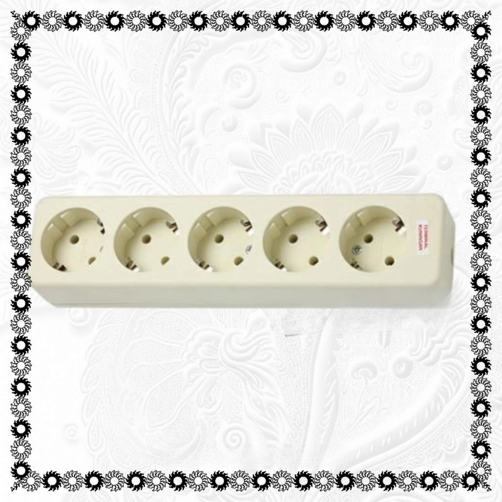 stop kontak 5lubang uticon