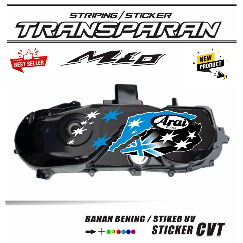 VARIASI STICKER BAK CVT MIO SPORTY / CVT MIO OLD