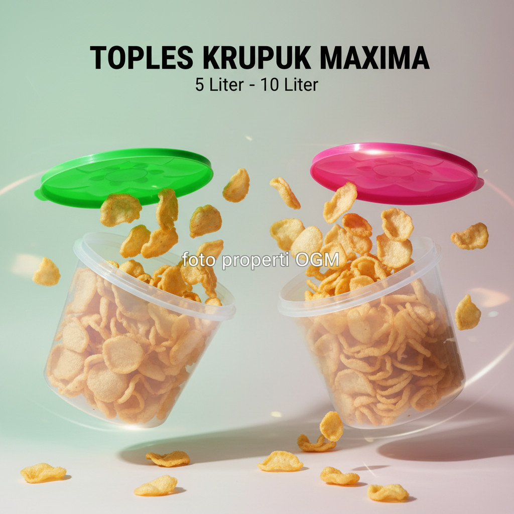 TOPLES KRUPUK 5LITER DAN 10 LITER MAXIMA SUSAN