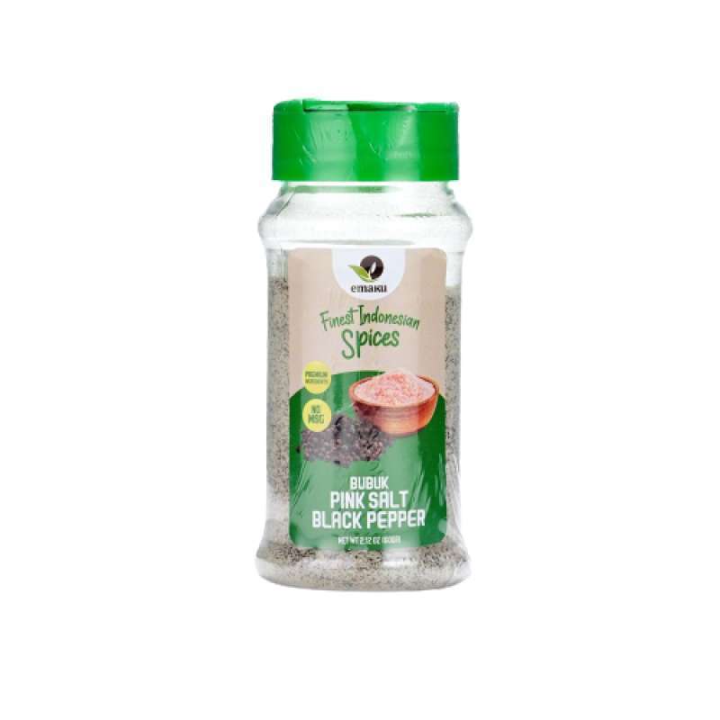 EMAKU PINK SALT BLACK PEPPER 60GR