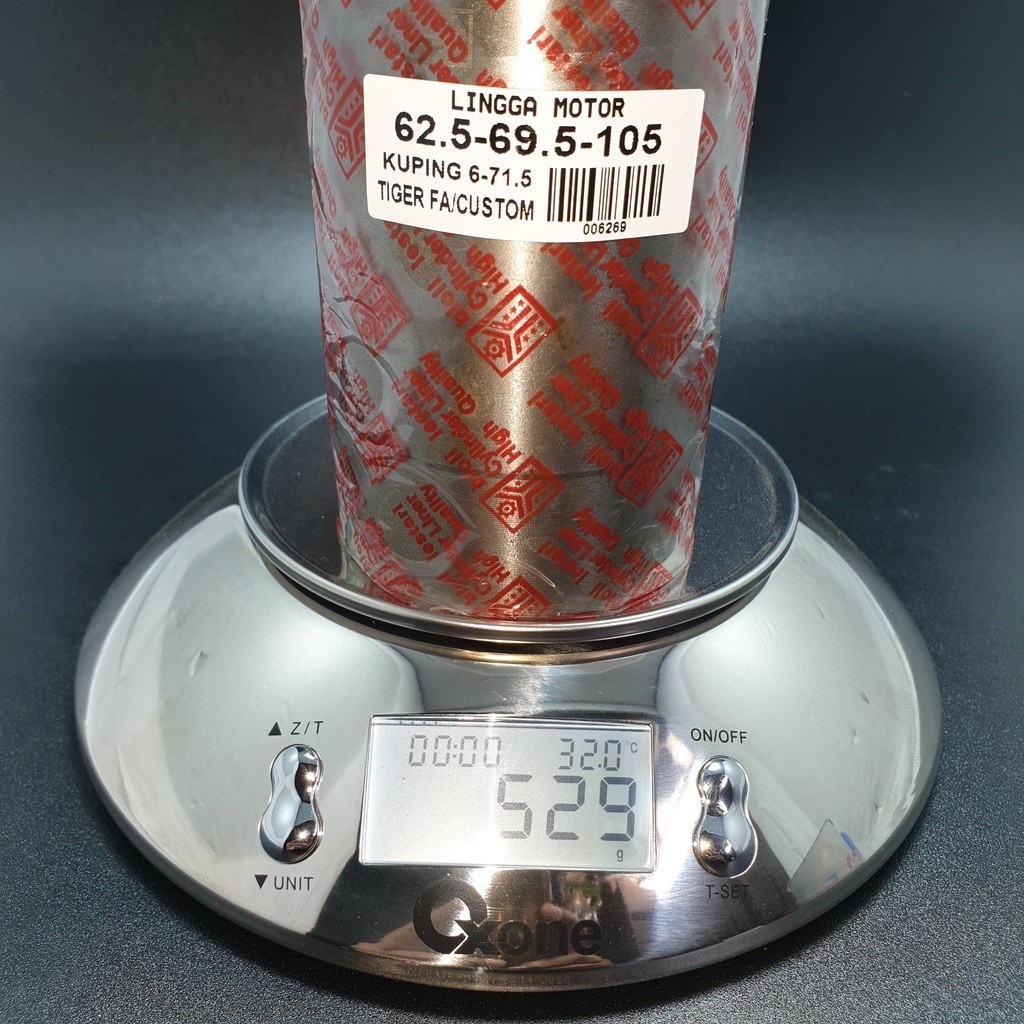 LINER 62,5-69,5-105 TIGER FA STD 1 CYLINDER LINER BORING BIOLI