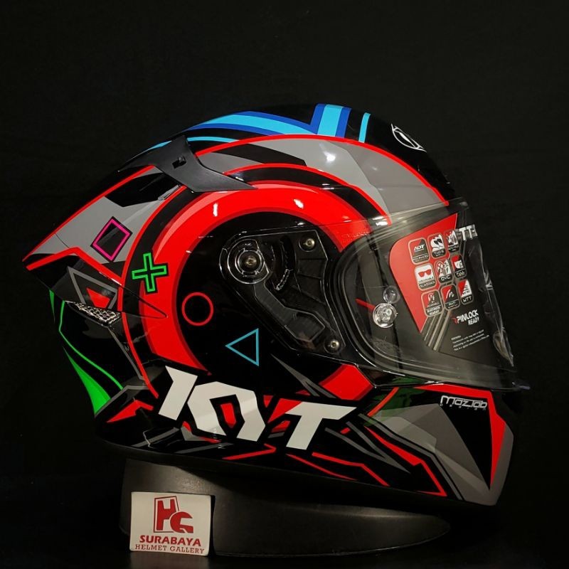 Helm KYT TT-Course Rathapark Play Squid Game Original