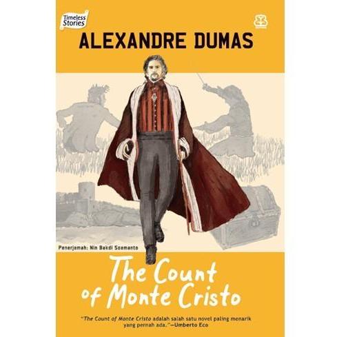 Buku Novel : The Count Of Monte Cristo - Alexandre Dumas