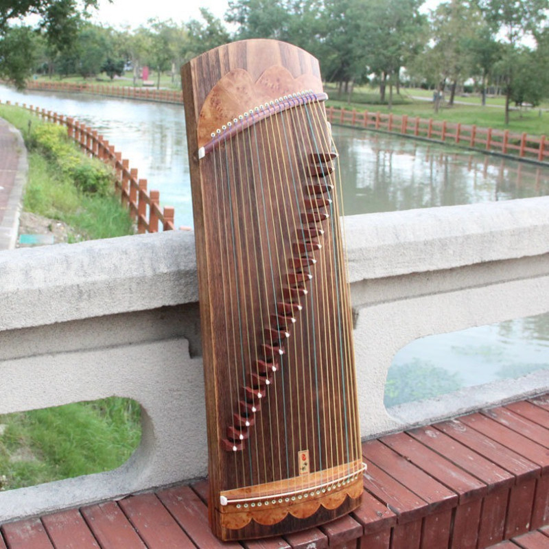 100CM Guzheng 21 Strings Chinese Trational Guzheng Children Beginners Playing Stringed truments Port