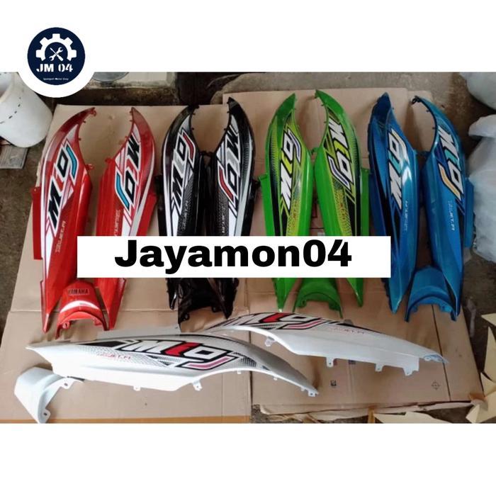Cover body belakang kanan kiri motor yamaha mio J all warna - Putih