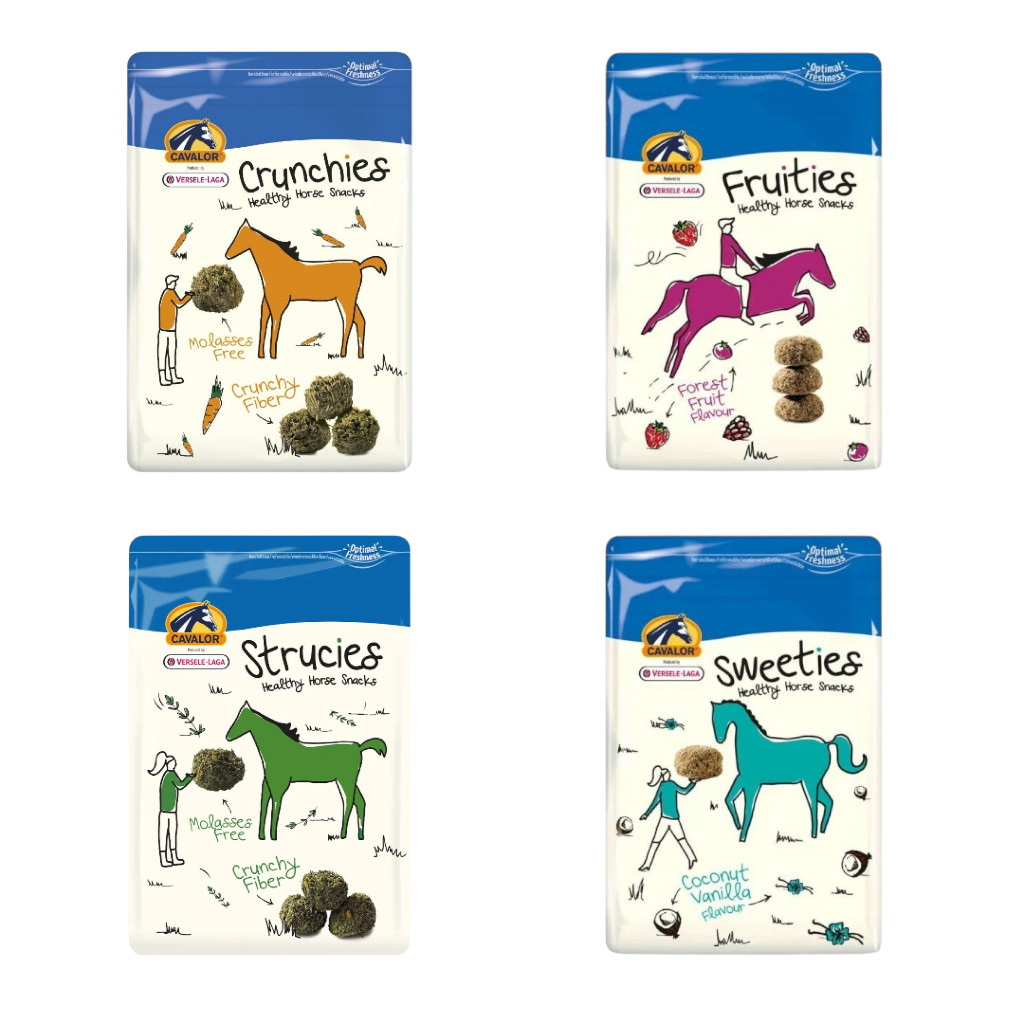 (Little's Dream) Cavalor Horse Snack | Cemilan & Treat Premium untuk Kuda – Rasa Alami & Sehat