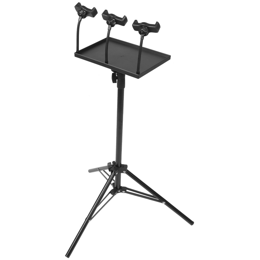 1 Set Live Streaming Stand Adjustable Projector Tripod For Laptop Phone Holder Outdoor Stable Mount 
