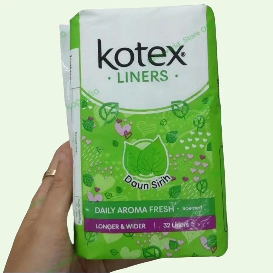 Kotex Liners Longer Wider Daily Fresh Pembalut Pantyliner 32 Liner