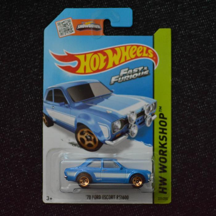 GND48 Hotwheels 1:64 '70 Ford Escort RS1600 (Fast & Furious)