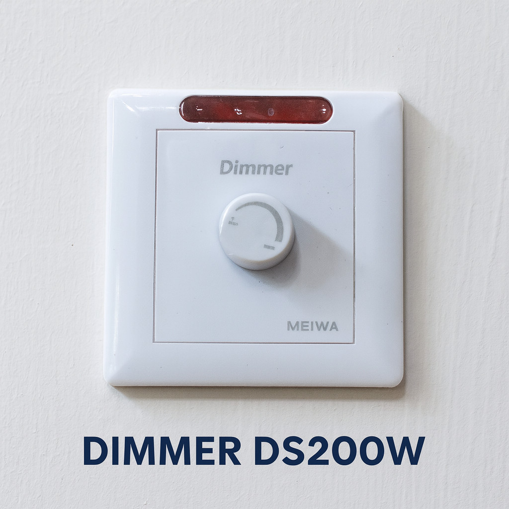 DIMMER DS200W/DIMMER PENGATUR KIPAS/PENGATUR KECEPATAN /PENGATUR LAMPU