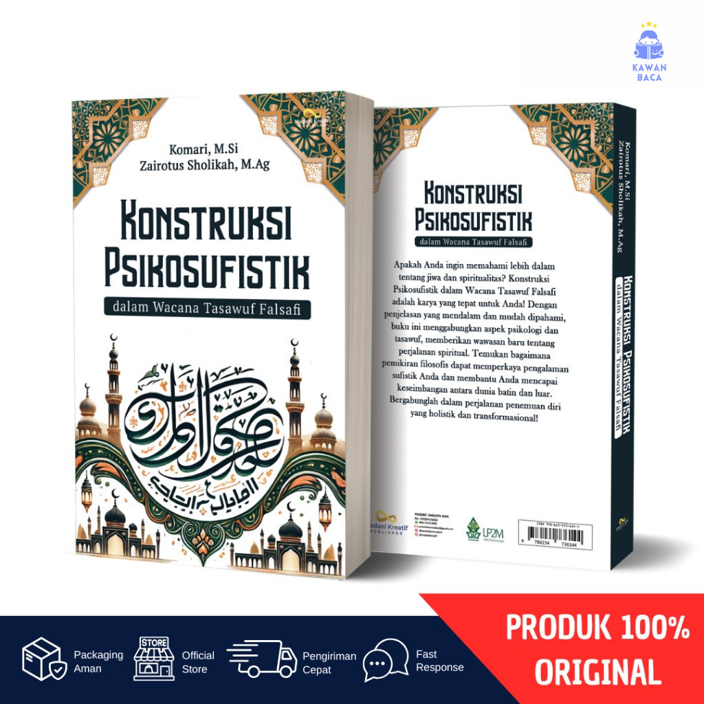BUKU KONSTRUKSI PSIKOSUFISTIK DALAM WACANA TASAWUF FALSAFI - Kawan Baca