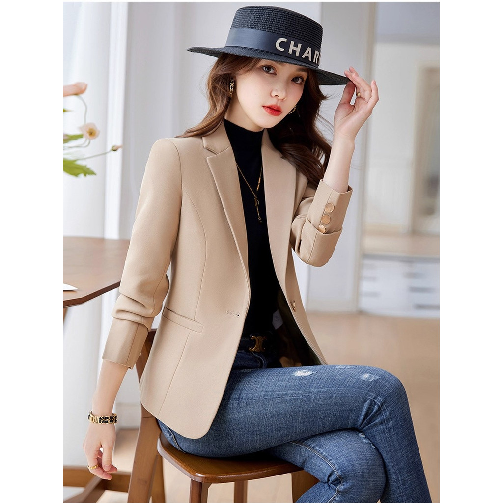 Hertha Duga base coat blazer wanita cardigan korea style kekinian kondangan brokat lebaran 2026 spri