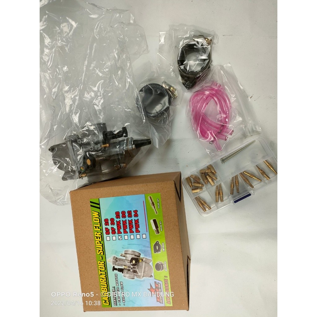 KARBU GEN 2 MERK BRT PE 30 PE 28 PWK 30 PWK 28 PWK 32 MERK BRT ORIGINAL GENERASI 2 KLX 150 L BF TIGE