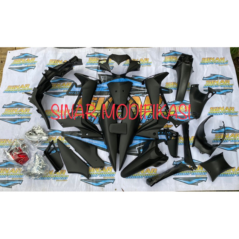 Body hitam doff supra x 125 karburator custum supra x 125 hitam doff2008-2014 supra batman hitam dof