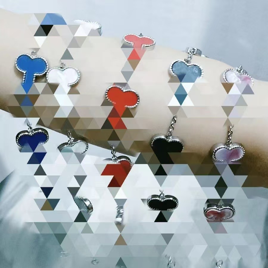 Gelang Titanium Steel Esensial Pria Festival Musik Fashion Gelang Unik