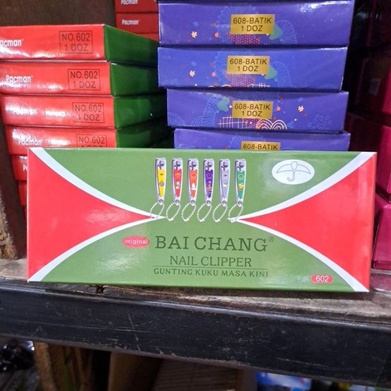 Gunting kuku bai chang kecil 1 lusin baichang