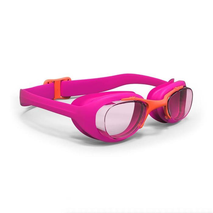 Kacamata Renang Anak Perempuan Xbase Swimming Goggles Size S Anti Fog - Pink Coral