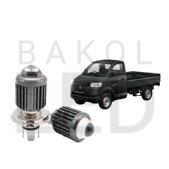 2pcs Lampu Utama LED H4 Laser Putih Mobil Suzuki APV Pickup BL