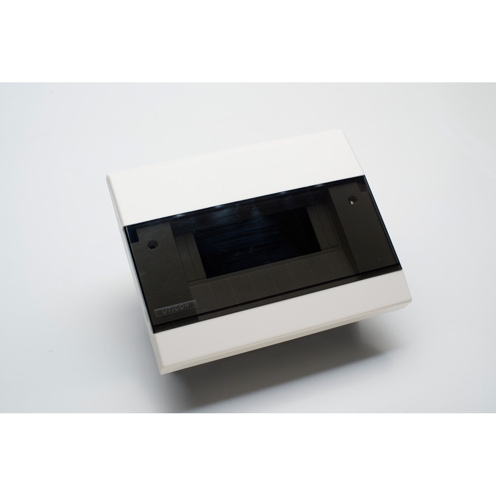 BOX MCB PANEL UTICON MCB1808 MCB 1808 8 GROUP 8 PHASE COVER PANEL PELINDUNG MCB LISTRIK IB INBOW ORI