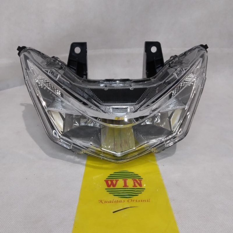 LAMPU DEPAN BEAT 20 + LED DELUXE 2020-2022 REFLEKTOR HEADLAMP ORIGINAL ASLI WIN