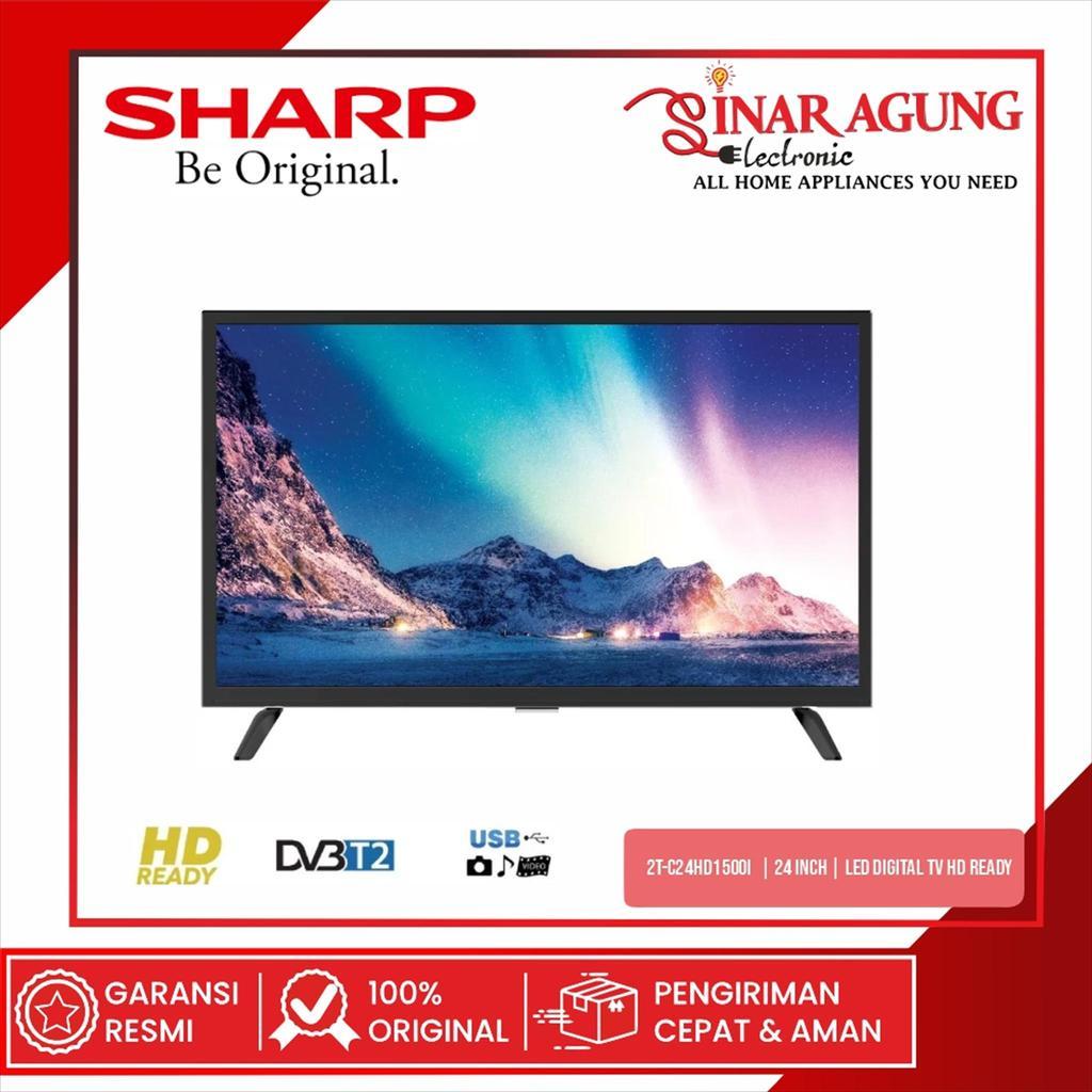 TERBAIK SHARP 2T-C24HD1400I LED TV 24  INCH HD READY - GARANSI RESMI