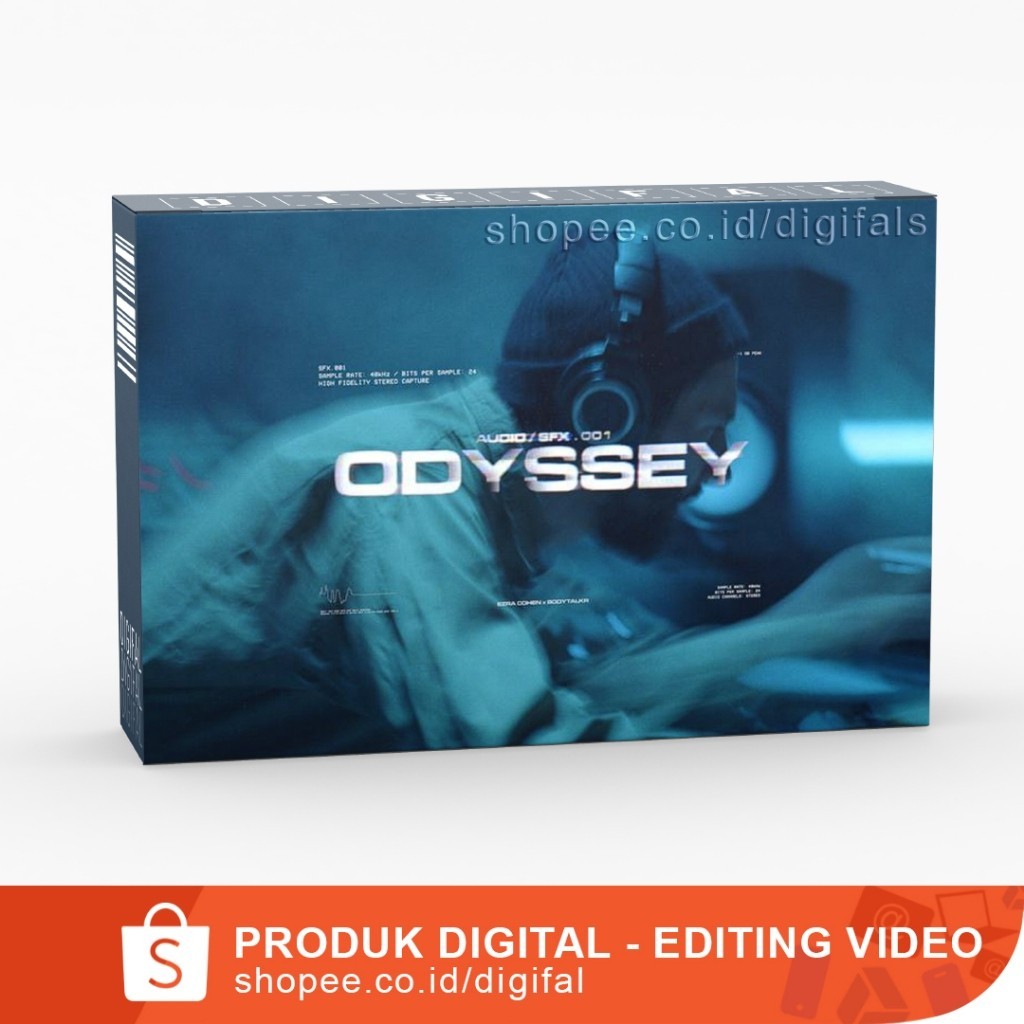 Ezco - Odyssey SFX Pro - Untuk Capcut, Premiere Pro After, Effects, Filmora, Kinemaster, VN, Davinci