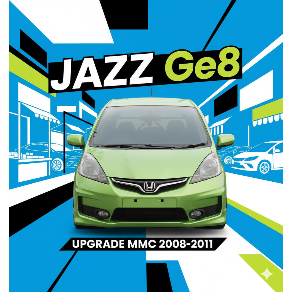 Bodykit Bemper Upgrade Honda Jazz Ge8 2008-2011 To 2012 Facelift Mmc