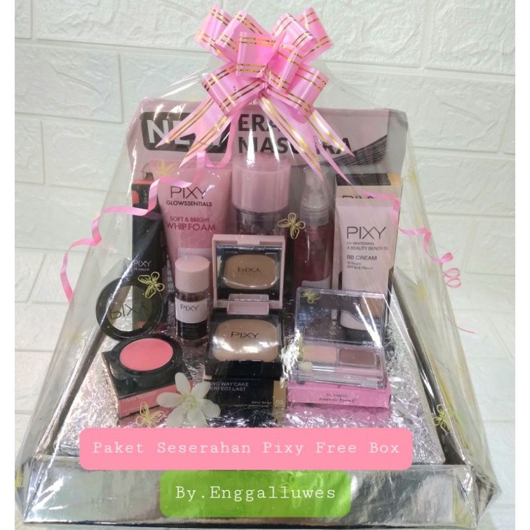 PAKET SESERAHAN PIXY GLOWSSENTIALS FREE BOX