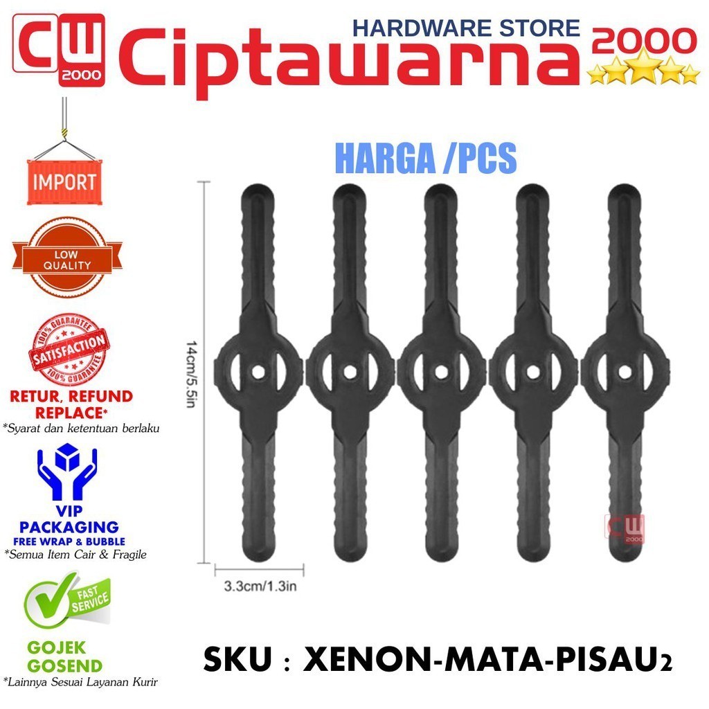 Mata Pisau Potong Rumput Plastik Untuk Xenon Cdgt360 Cdgt720 - CWTT