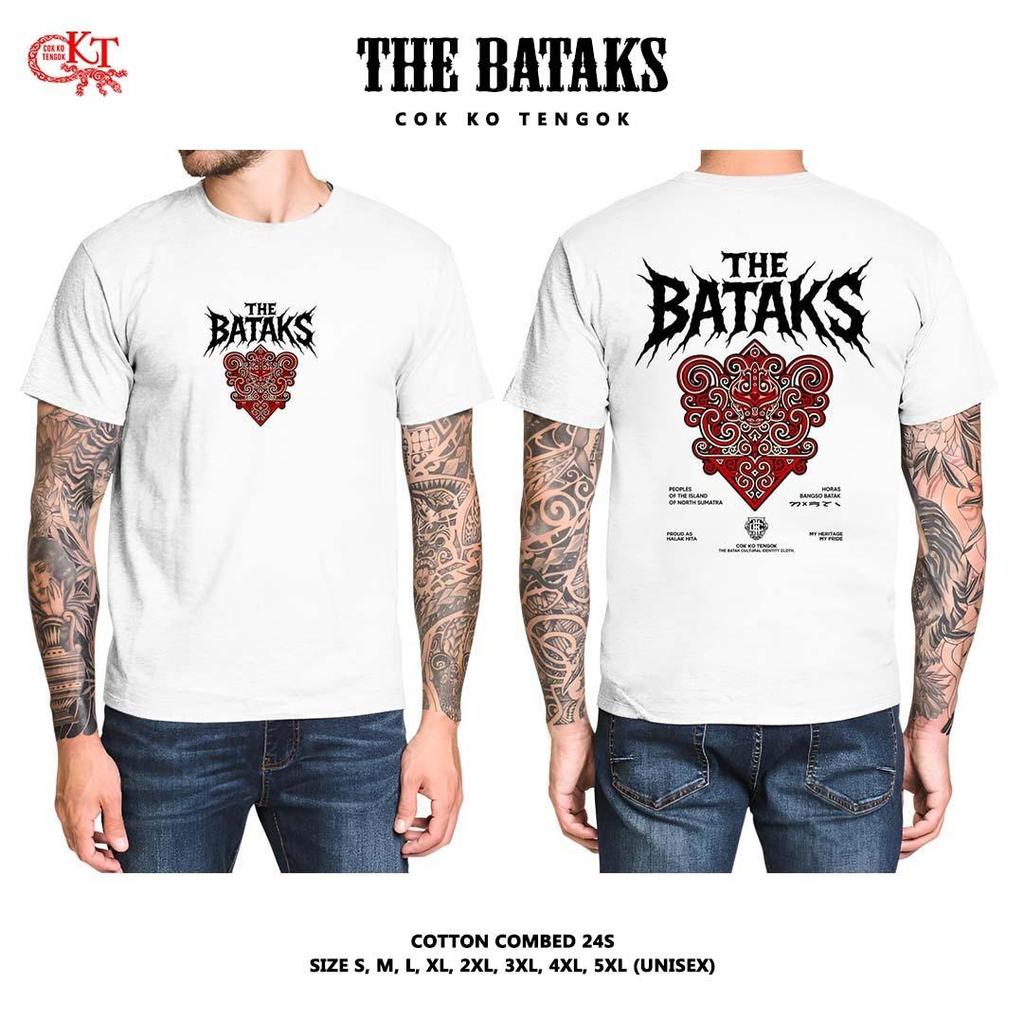 CKT THE BATAKS Kaos Batak Cok Ko Tengok Katun Combed 24s Premium Distro Basic Tshirt