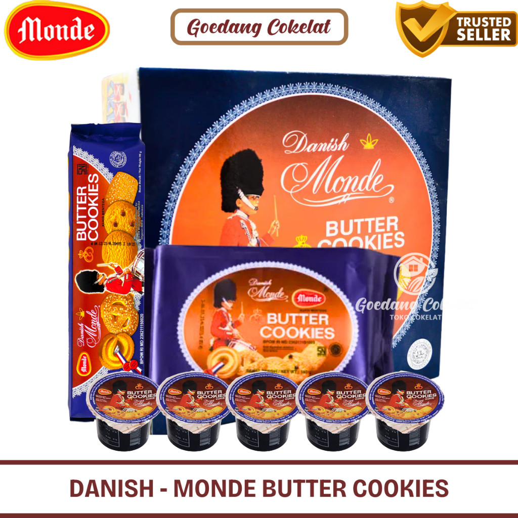 Danish Monde Butter Cookies Cup 27g