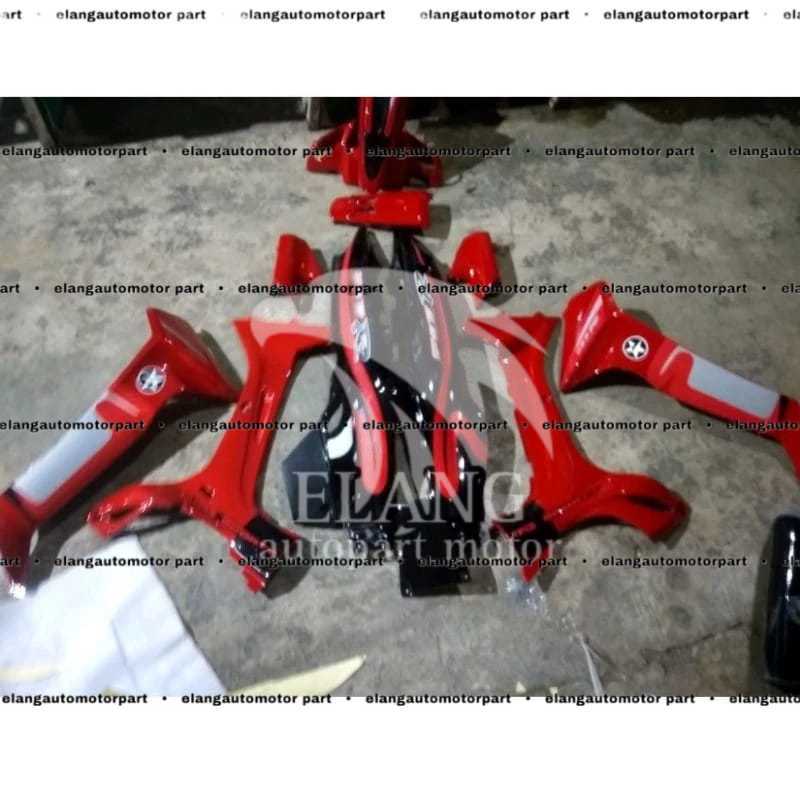 PAKET BODY SET HALUS FIZR EDISI CALTEX MERAH HITAM