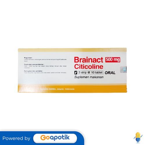Brainact 500 Mg Box 30 Tablet
