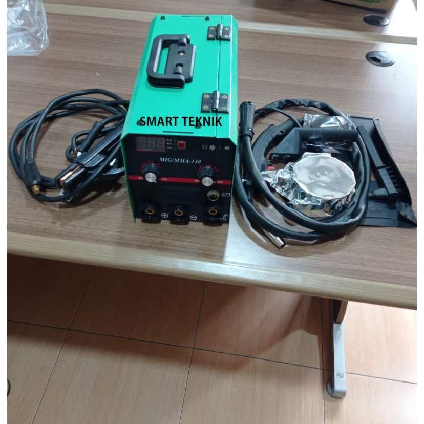mesin las mig multifungsi tanpa gas 130A dan 200 A las Mig MMA