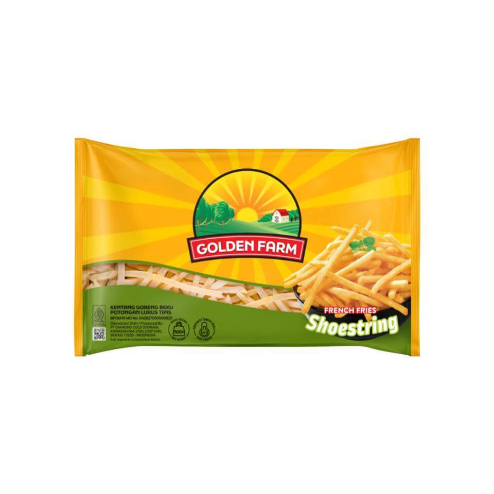 Golden Farm Kentang Goreng Shoestring 1 kg