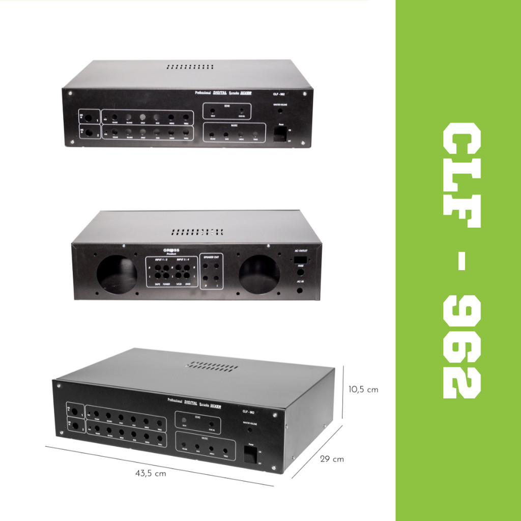 Box Mixer 2 Channel CLF-962 CLF 962 by Gross