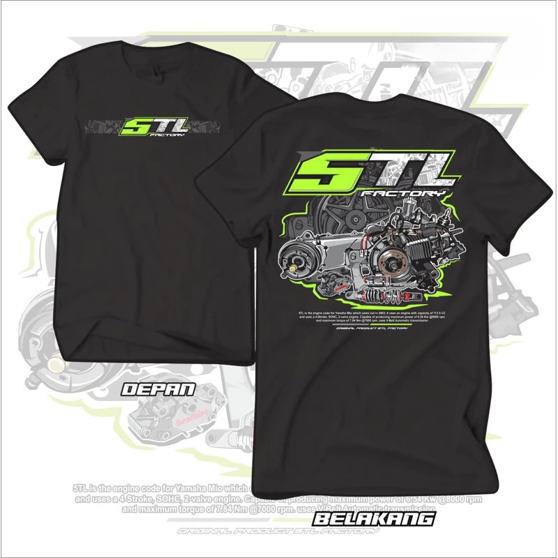 Kaos 5TL Factory Kaos Mio Sporty Mio Smile Kaos Matic Gank