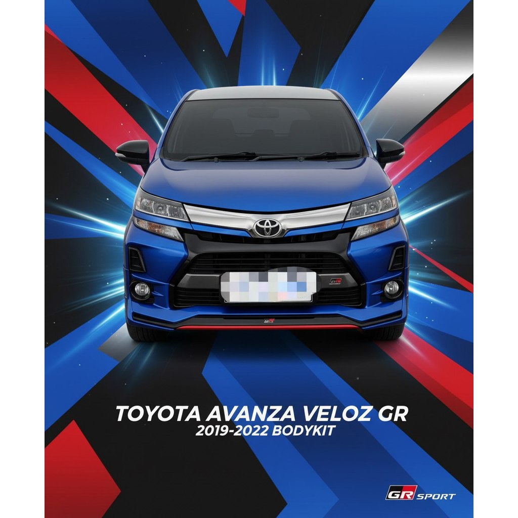 bodikit bemper BODIKIT VELOS bodykit avanza veloz gr 2019 2020 2021 2022  bodykit toyota avanza velo