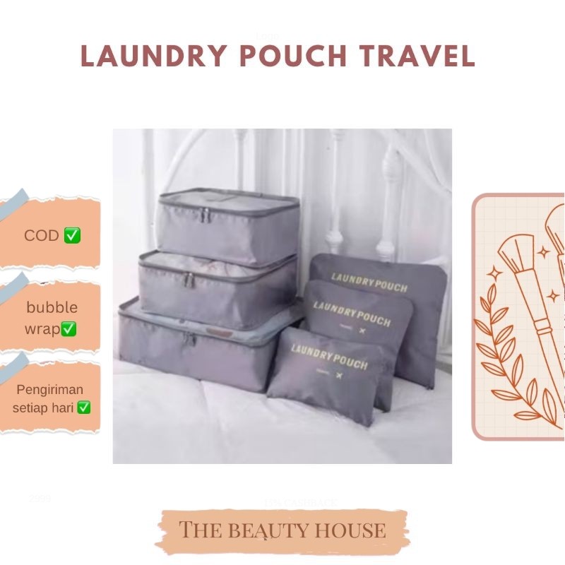 LAUNDRY POUCH TRAVEL